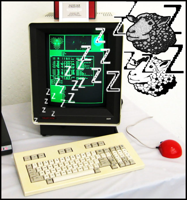 do computer screens dream of bitmap sheet?